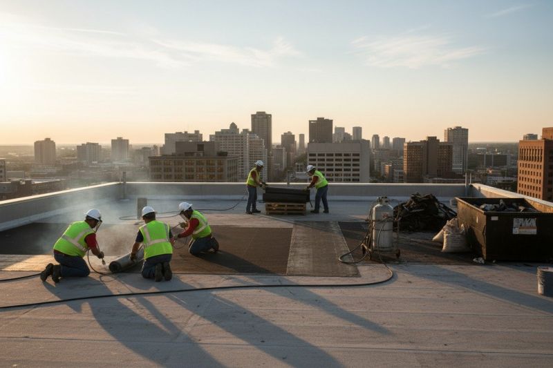 Steel Roof Replacement detail