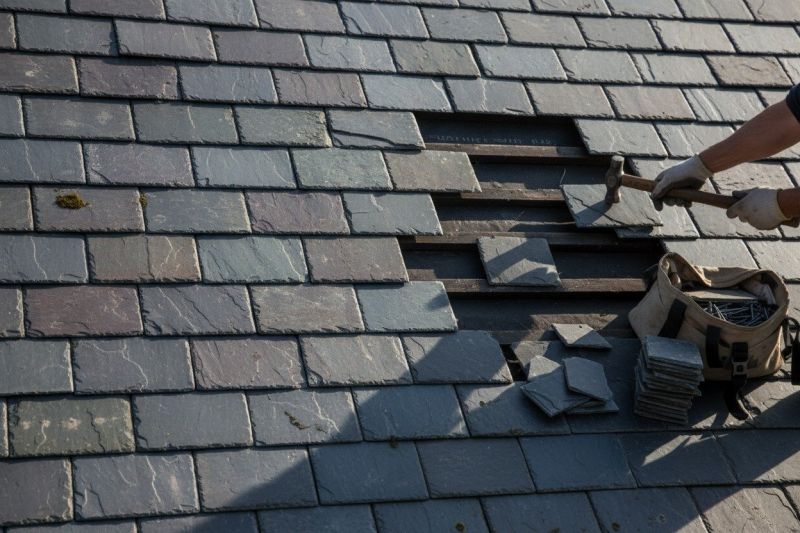 Slate Roof Leak Repair
