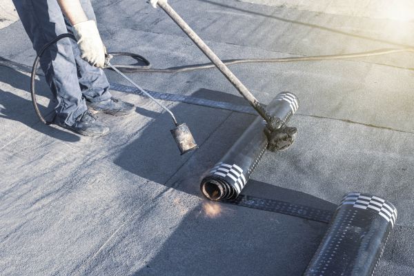 Professional Rolled Roofing Installation